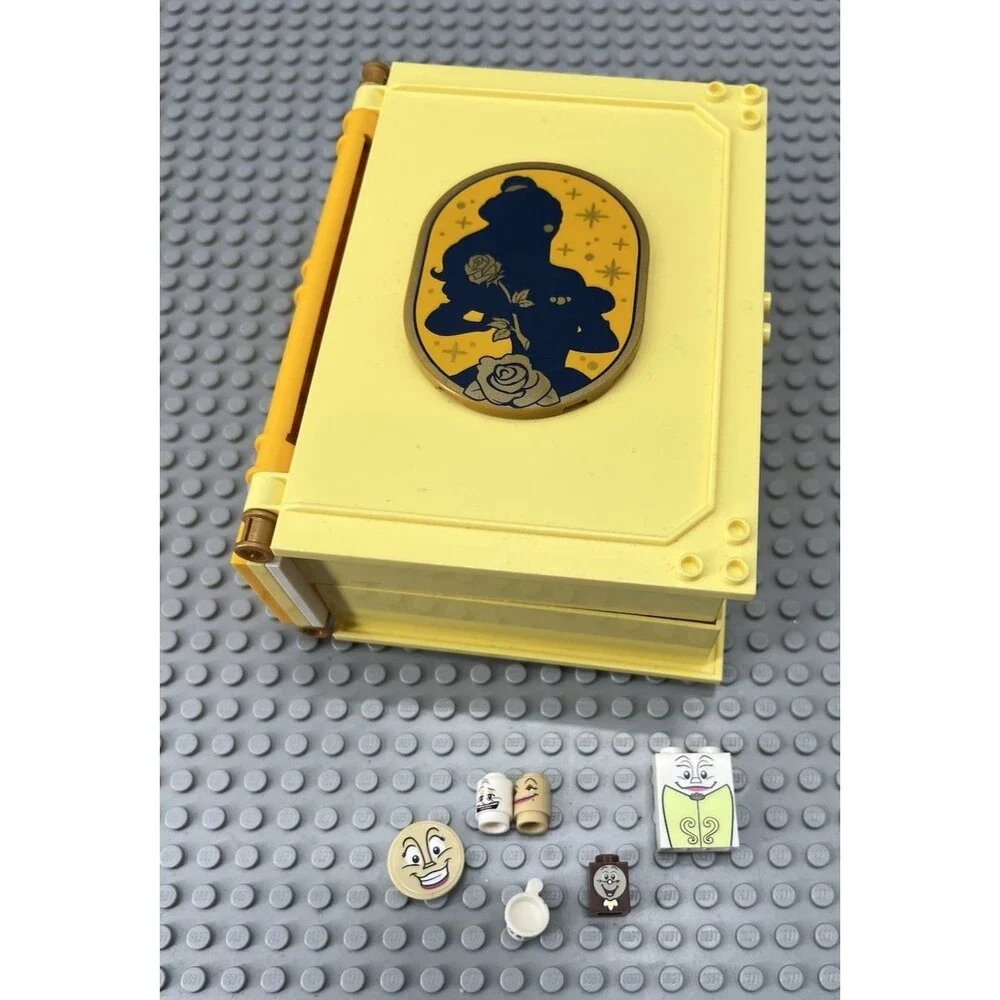 LEGO Disney Princess 43177 Belle’s Storybook Adventure Book With Some Pieces
